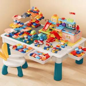 블록 테이블 다기능 조립 완구 남아 여아 퍼즐