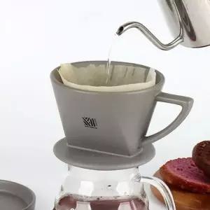 핸드드립 커피용 세라믹 드리퍼 커피추출 도구 그립감 커피