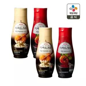 CJ제일제당 저당 타르타르소스 250g x2개+마라소스 260g x2개