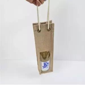 투명창 보틀 포장 와인 토트백 술병 휴대용 가방 숍핑백 선물용