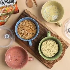 전자레인지용 밀폐 도자기 그릇 빈티지 스타일 라면 머그컵 5가지