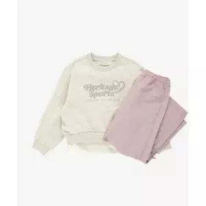 [뉴발란스]KIDS NBgC_아동 여아 스 알로바 기모팬츠 셋업 NK9YG1805G33 731116