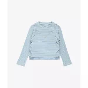 [뉴발란스]KIDS NBSC_골지 레이어드 셔링 티셔츠 NK9BG1701G51 731194