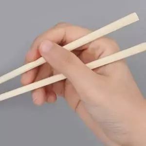 일회용 나무젓가락 80개입 업소용 위생 젓가락 세트