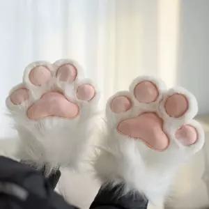 퍼슈트 손 동물 끼끼 한 암슈트 프이즈 할로윈 발톱 소리 쌍 복 고양이