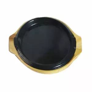 원형 스테이크판 2호 주물팬 콘버터팬받침대 콘버터팬 범랑원형함박목판