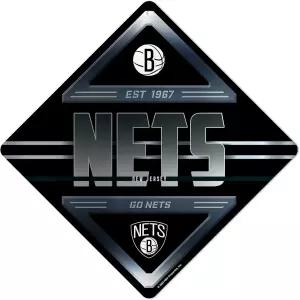 리코 인더스트리 NBA 농구 메탈 사인 16.5인치 x 홈 데코 - 침실 사무실 맨 케이브