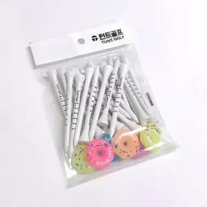 TBZ 턴트골프 야광도넛링 6개와 높이조절눈금티 24개set 1팩