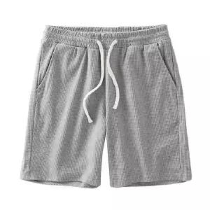유니보르 면 5부 농구 트레이닝 반바지 와플 버뮤다팬츠 남자 러닝