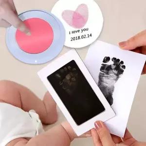 손발 조형물 발바닥 신생아 만들기 아기발 도장 키트 반려동물 손자국 반려견 반려묘 출산 잉크 패드 선물