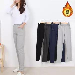 [하프클럽/셀러허브_여성트랜드패션]기모바지 기모팬츠 세미팬츠 츄리닝바