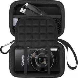 캐논 파워샷 ELPH 360/200/185/180/190/350용 라도 카메라 휴대용 케이스 소니 사이버샷