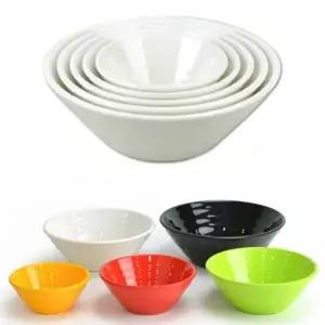 (선택 1. 멜라민 면기 1호)멜라민 공기 대접 면그릇 국수그릇 라면그릇 우동그릇