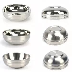 2중 스텐 냉면그릇 국수그릇 비빔밥 갈비탕 설렁탕