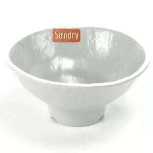 ( )공기 죽그릇 후식볼 멜라민 아이스크림볼 그릇 13.3cm