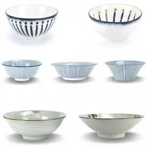 (선택 1. 도자기 면기 A타입 1호)한정식 일식 도자기 면그릇 면기 덮밥그릇 우동그릇