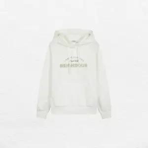 [폴햄]여성 더블니트 그래픽 후드티셔츠 PHG1TH2010