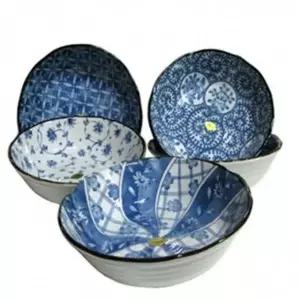 ( )국수 도자기 면기 대접 5P 아리따 그릇 냉면