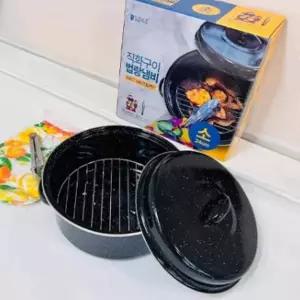 직화 냄비(소) 24cm 군밤만들기 군옥수수만들기 옥수수냄비