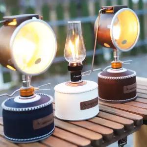 아베나키 겨울 동계 캠핑 필수템 쳔연 소가죽 이소가스 워머 단품