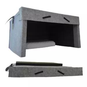 수면캡슐 흡음재 방풍 독서실 방음재 암막 방음부스 차음재 취침실 기숙사 소음방지