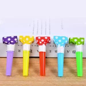 코끼리 피리 파티 나발 삑삑이 6개세트 5color 생일 파티 소품 용품