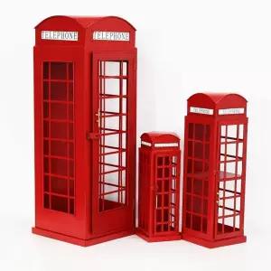 공중 전화부스 세트장 전화박스 공중전화 레트로 야외