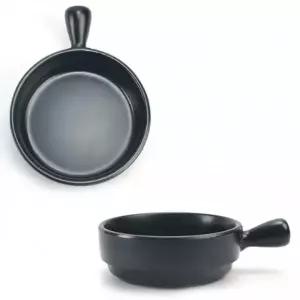 (사이즈 퐁듀 (퓨전토기) DS-6984)퓨전 멜라민 퐁듀그릇 치즈그릇 소스그릇 1p