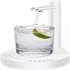 가정 사무실 캠핑 야외 쉽고 유용한 흰색 충전식 조리대용 5갤런 병용 데스크탑 정수기 PLUZZ 휴대용 소형