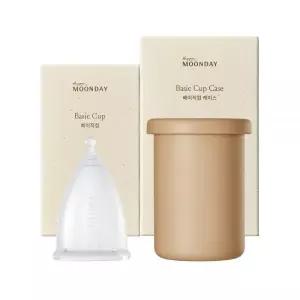 해피문데이 생리컵 생리용품 의료용 실리콘 베이직 케이스 MNS