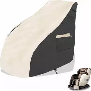 마사지 의자 커버 600D 전신 시아츠 보호대 59 X 39 55 인치 암체어 슬립 드로스트링 방수 및 방진