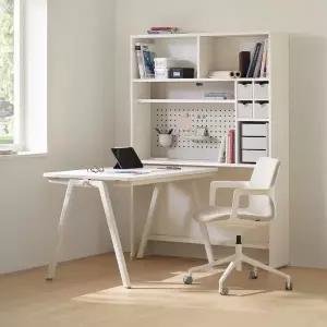 일룸 책상 의자 학생 공부 컴퓨터 서재 에가 스위블 캐스터 MNS