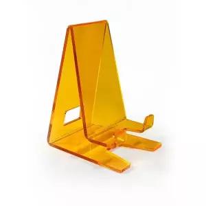 [셀러에이드]투명옐로우 대형 플로팅 스탠드 받침대 거치대 디스플레이용