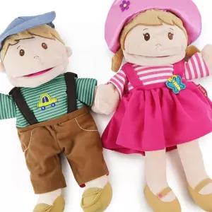 손인형소년 말하 어린이선물 여아장난감 남아완구템 역할놀이용 애착인형추 캐릭터굿즈 소년