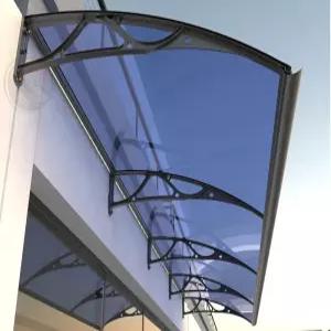 렉산캐노피 차양막 현관 비가림 발코니 투명 처마 캐노피