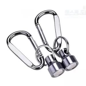 (type A)자석 카라비너 키체인 낚시 캠핑 클립 마그네틱 홀더