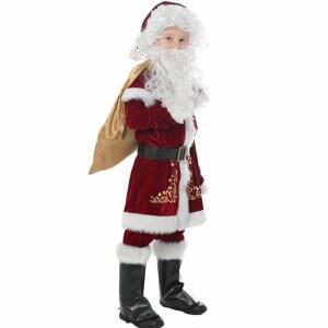 성인용 산타 튬 세트 크리스마스 공연복 파티 의상
