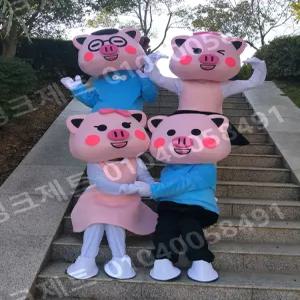 돼지 인형탈 의상 공연 축제 인형극 프레