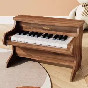 미니 피아노 건반악기 소근육발달 키보드 장난감 원목 입문용 전자피아노 연습용