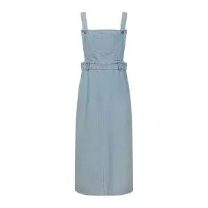 [레코브] 데님 멜빵 원피스(LC41D3DO001X)