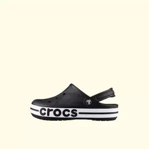 [크록스]키즈 바야밴드 클로그 아동 주니어 슬리퍼 샌들 블랙 207019-001 730125