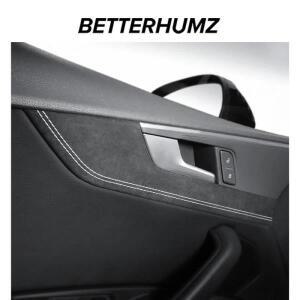 Alcantara 제작 자동차 인테리어 사이드 패널 트림 스트립, 스포츠 스티커, 튜닝 액세서리, 아우디 A5 8W8