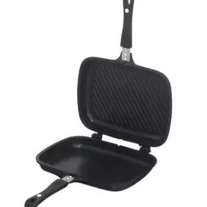 티타늄양면팬 특대형 인덕션프라이팬 스테이크용팬 생 양면프라이팬