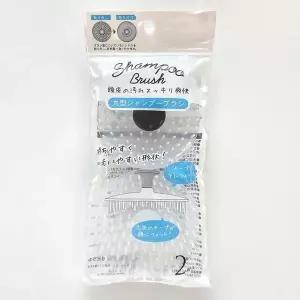 [셀러허브][에스에스_62]일본수입 두피 샴푸 브러쉬 2P (S46506231)