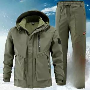 동계 방수 낚시복 점퍼 방한복 보호복 바람막이 기모 상하의