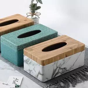 대리석 각티슈 모던 인테리어 휴지 거실소품 위생 사각 티슈커버 키친타올 보관함