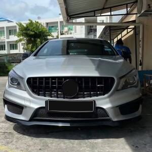 메르세데스 벤츠 CLA C117 2013-2019 GT 스타 프론트 그릴 범퍼 마스크 그리드 액세서리 바디 키트 튜닝 개