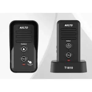 무선인터폰 양방향 무전기 현관 무선 호출 호텔 검은색