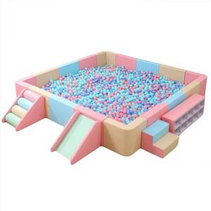 키즈카페 볼풀장 유치원 사각 어린이집 컬러 2x2M 가정용 실내 놀이방