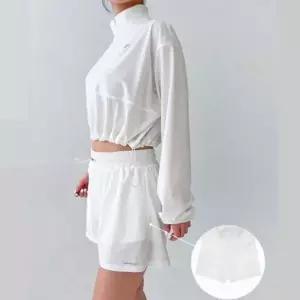 [셀러에이드]여성 스트링 바람막이 반바지 투피스 운동복 여자 여름 트레이닝복